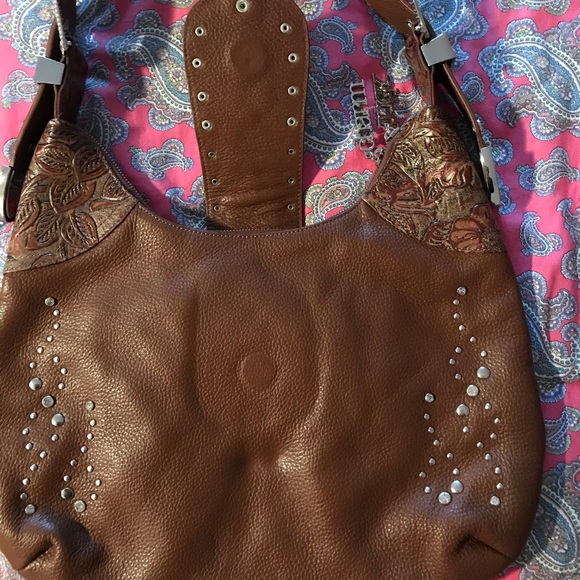 Charm and Luck Brown Southwestern Style Handbag - Brown - Picture 4 of 9